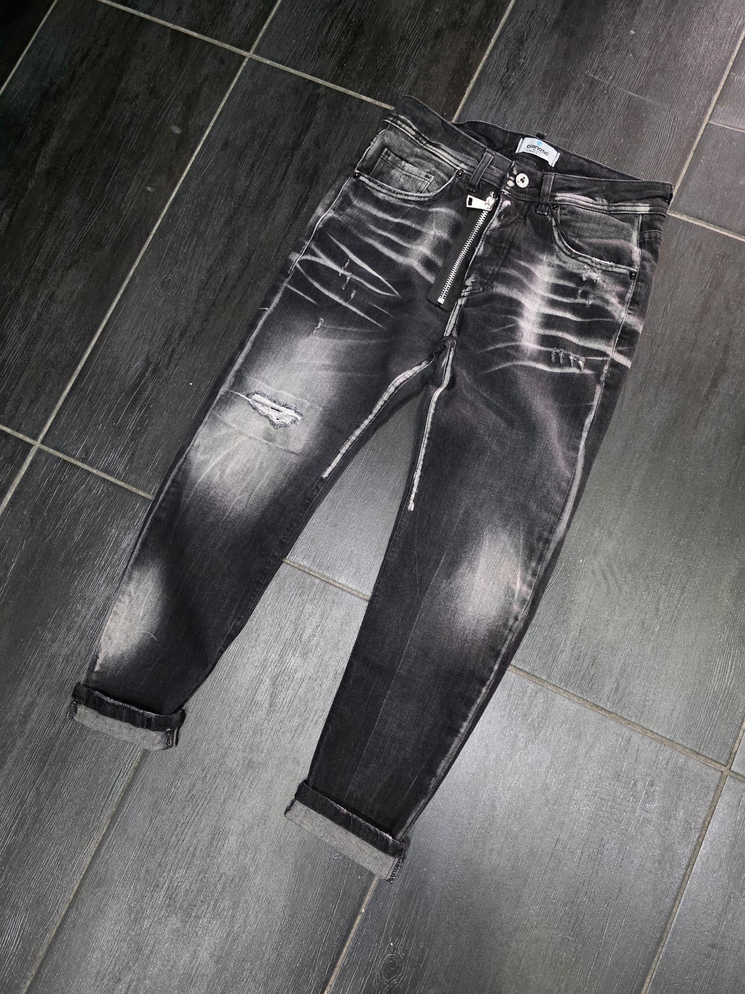 JEANS MOD DUCK BLACK