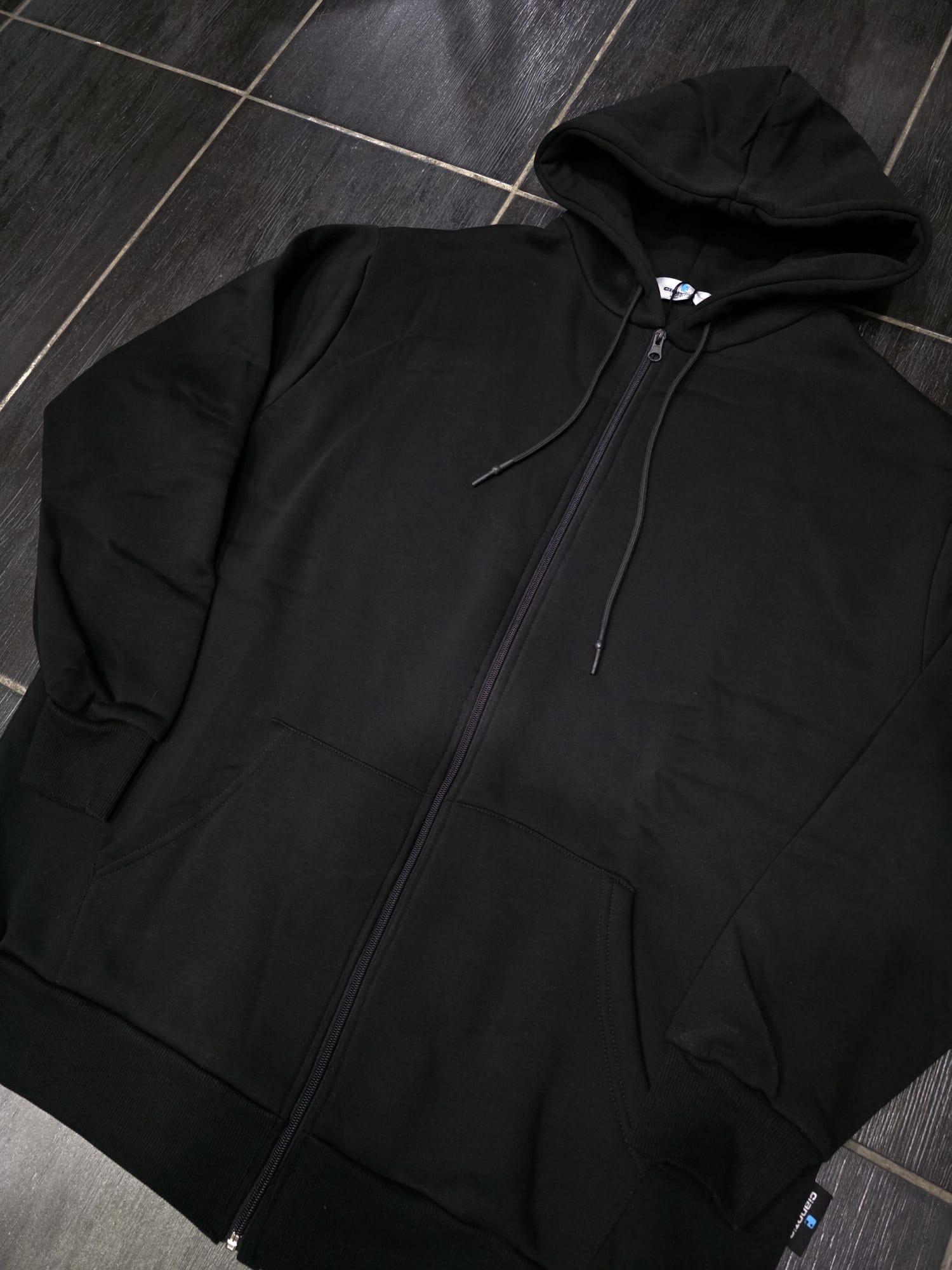 FELPA MOD BASIC ZIP TG