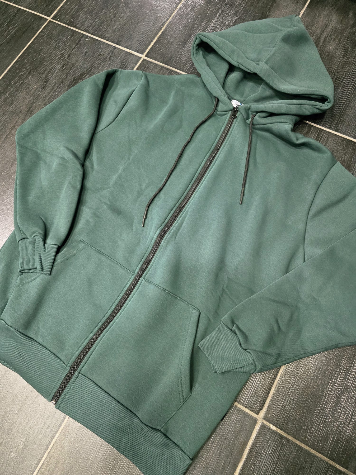 FELPA MOD BASIC ZIP TG