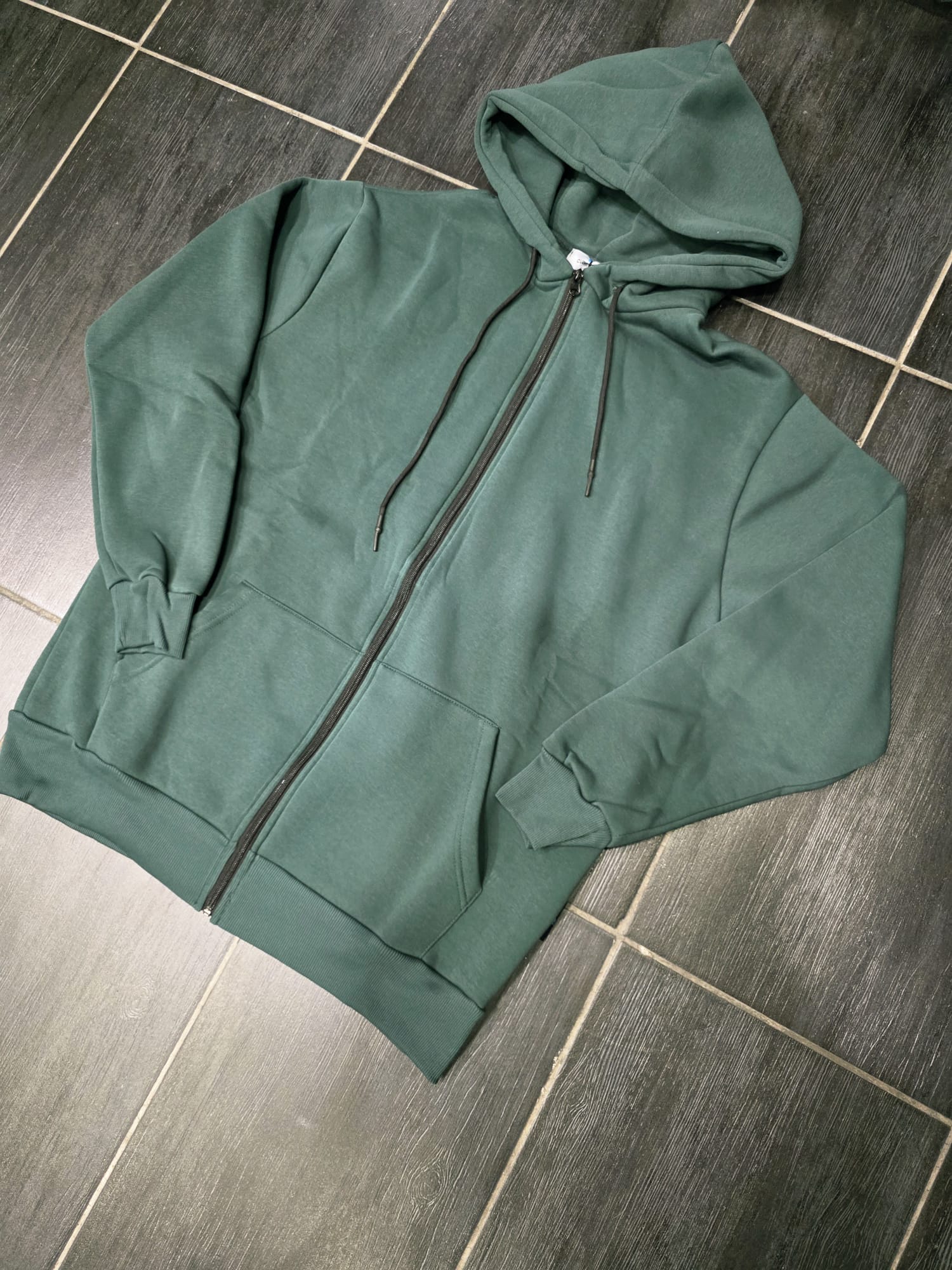 FELPA MOD BASIC ZIP TG