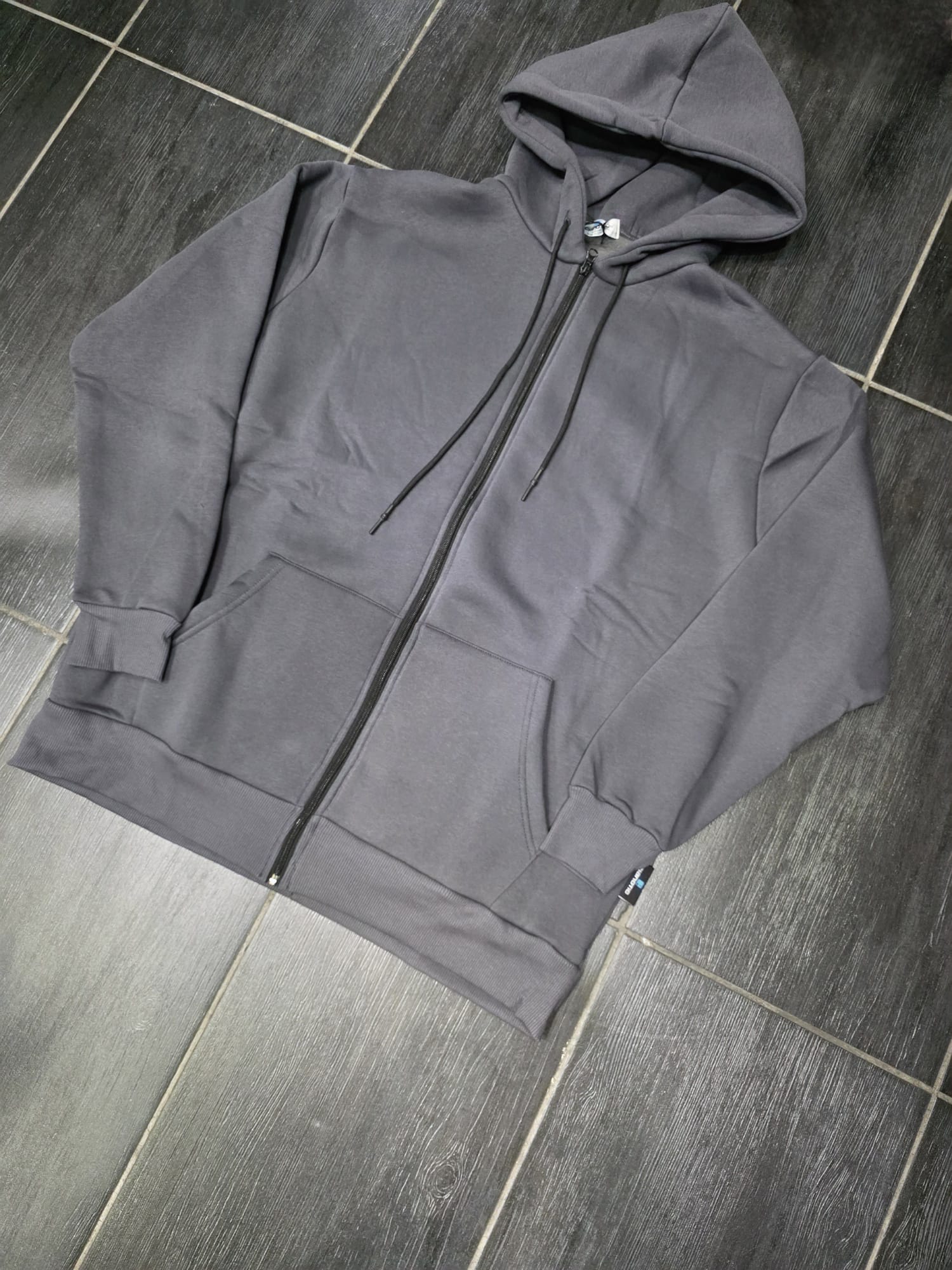 FELPA MOD BASIC ZIP TG