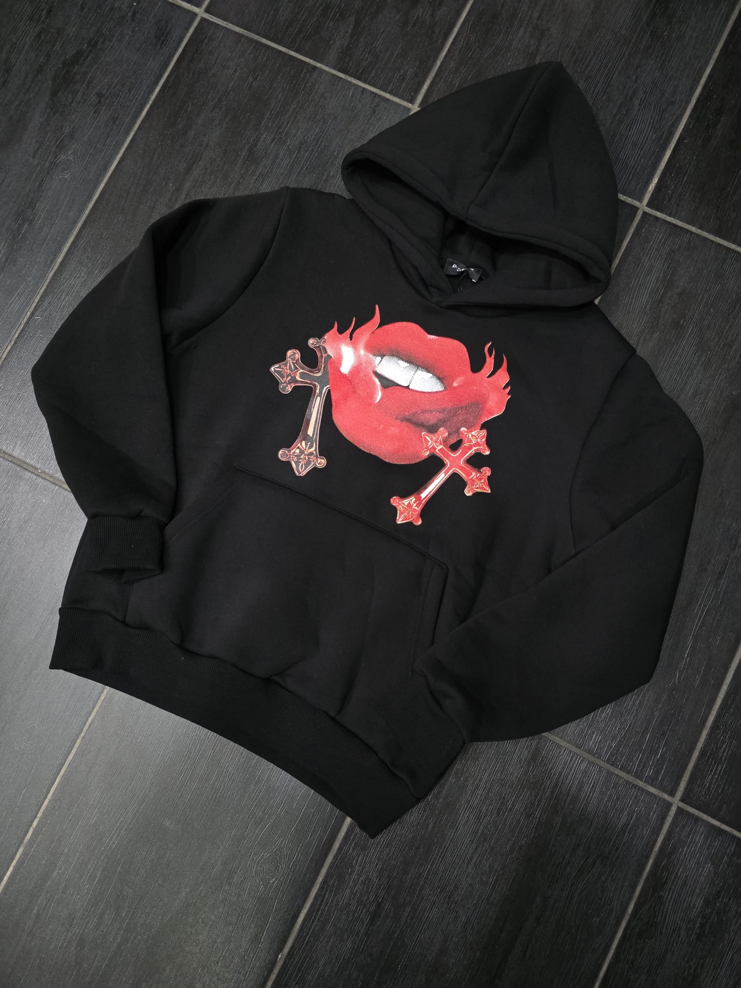 FELPA MOD BOCCA CROCI G