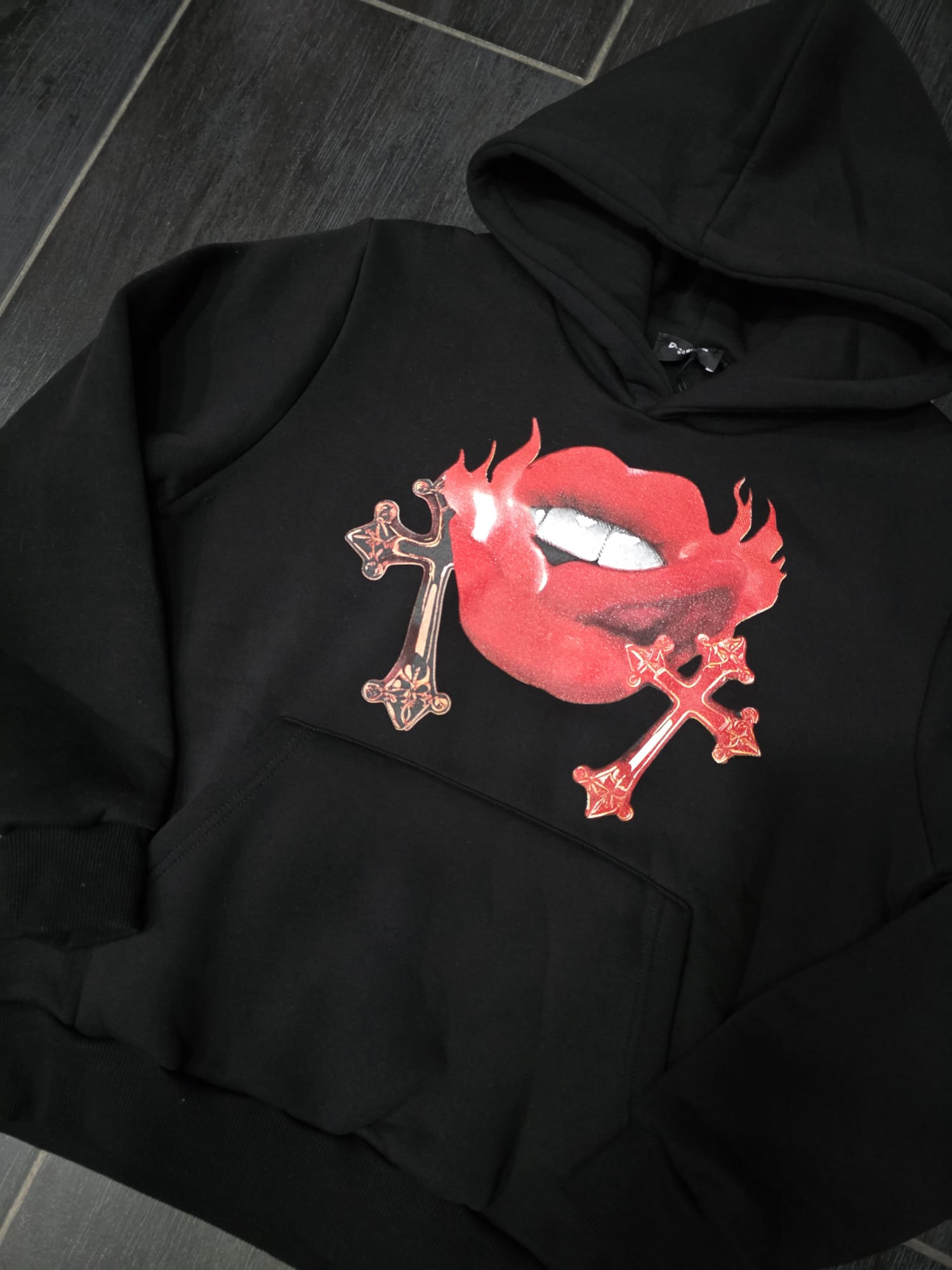 FELPA MOD BOCCA CROCI G