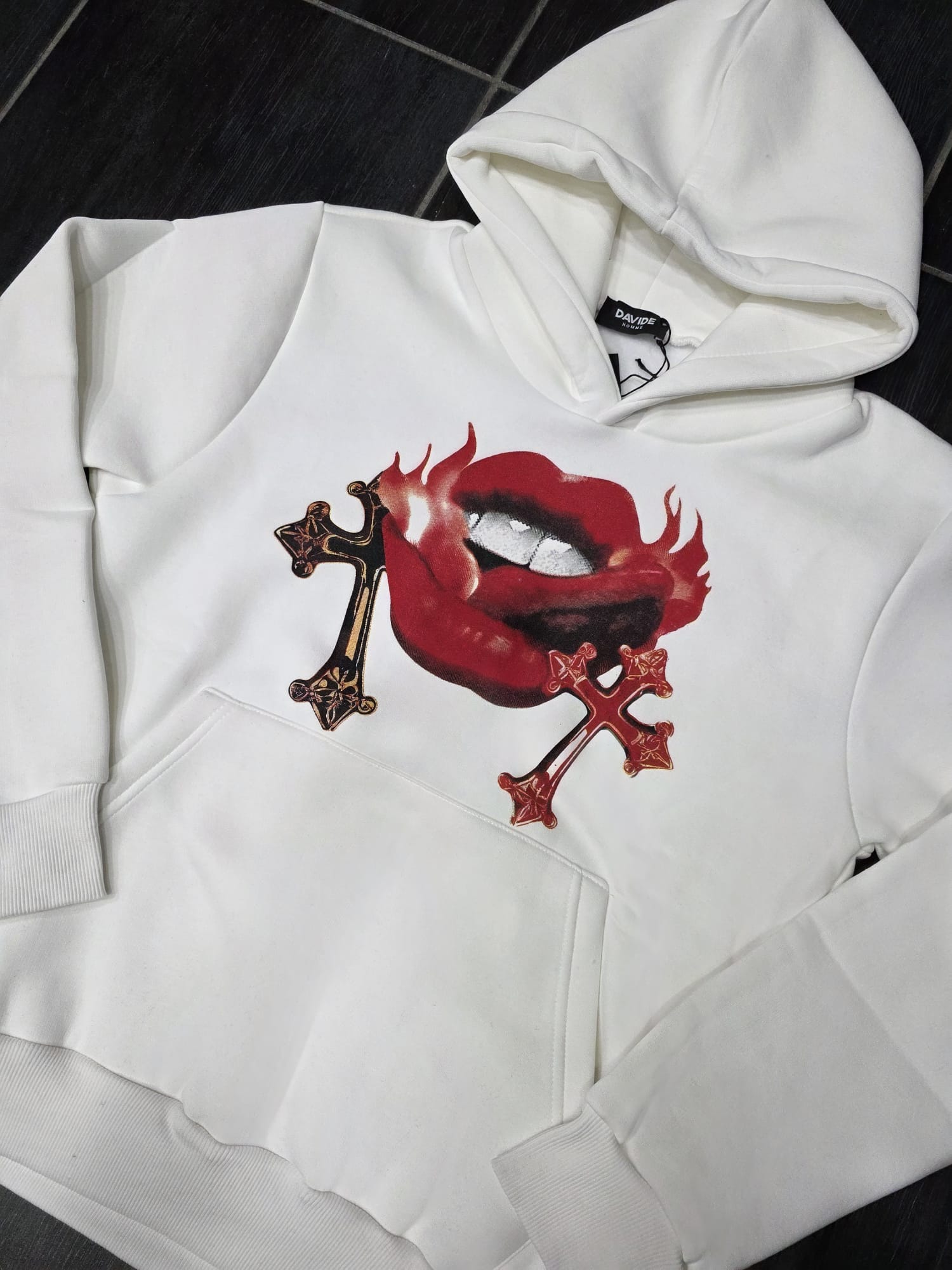 FELPA MOD BOCCA CROCI G