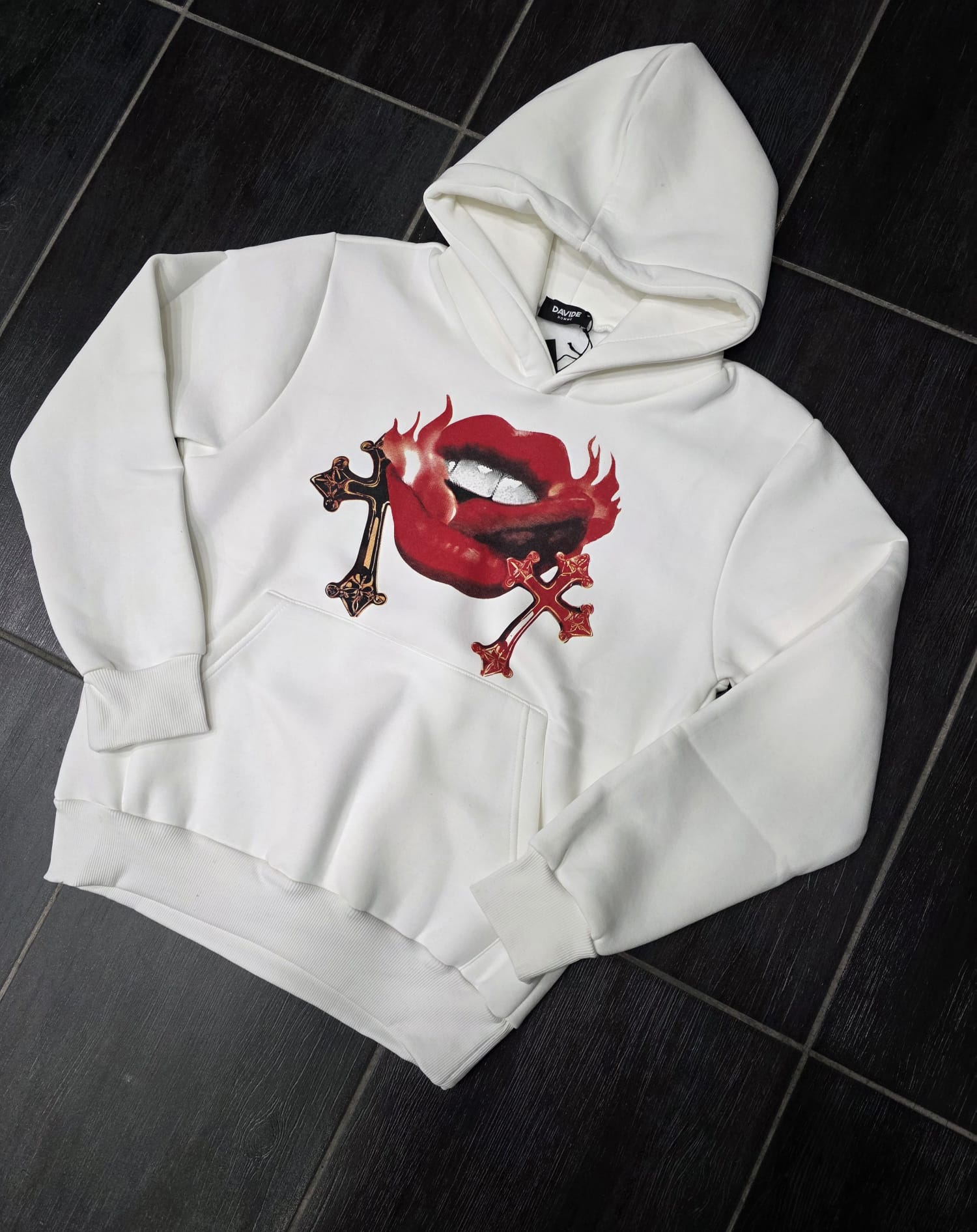 FELPA MOD BOCCA CROCI G