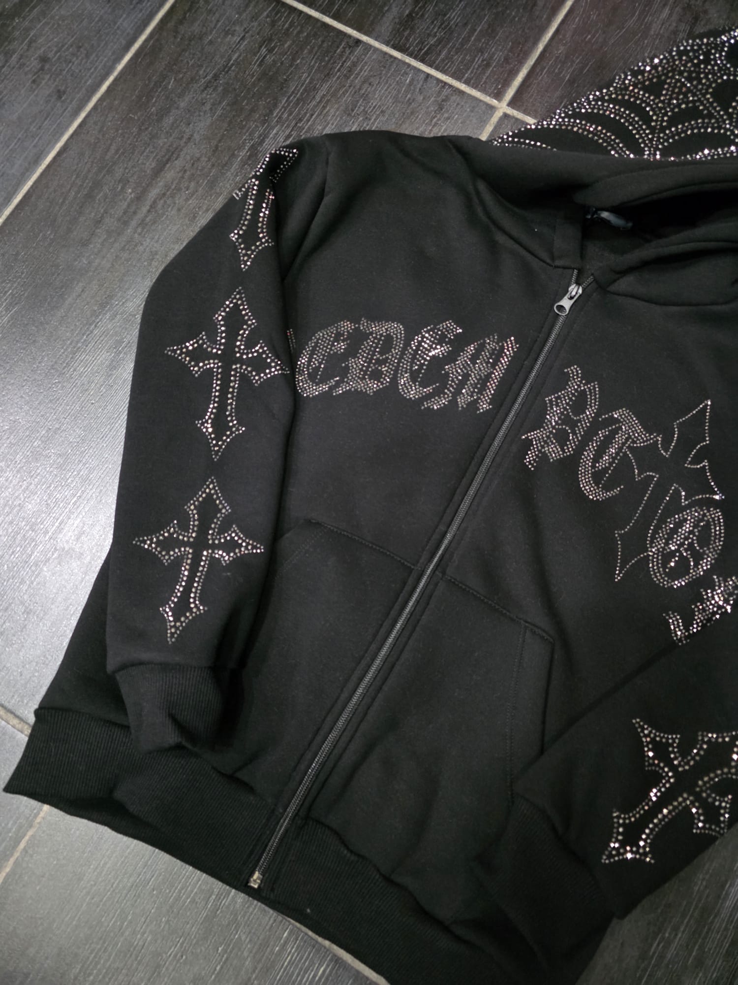 FELPA MOD ZIP SPIDER C