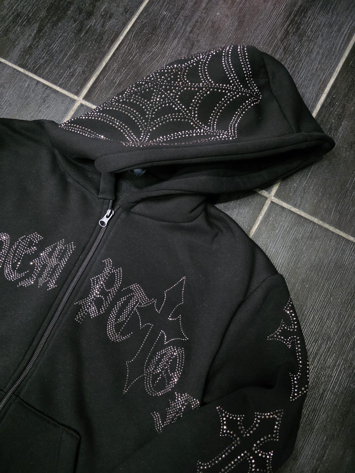 FELPA MOD ZIP SPIDER C