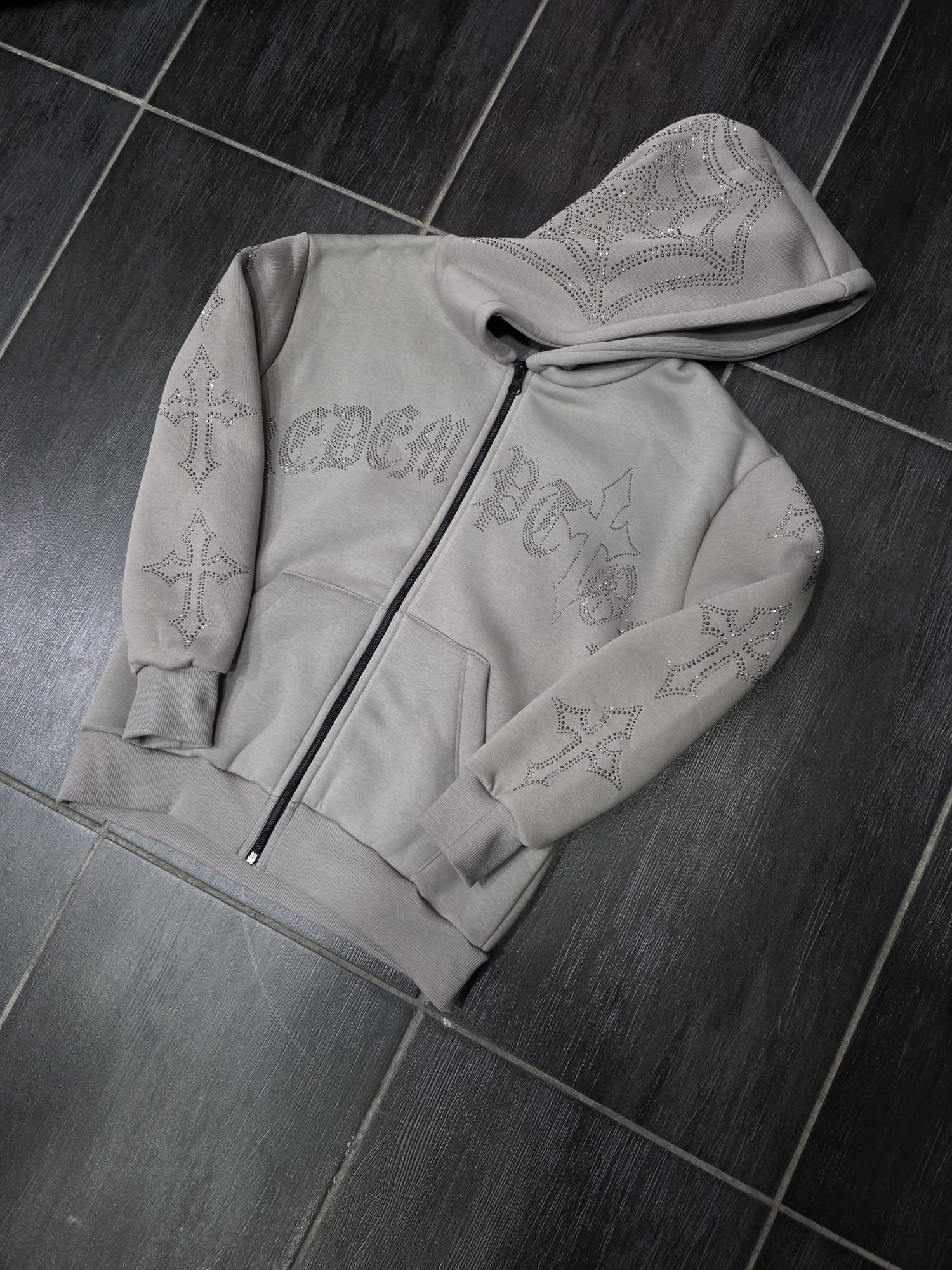 FELPA MOD ZIP SPIDER C