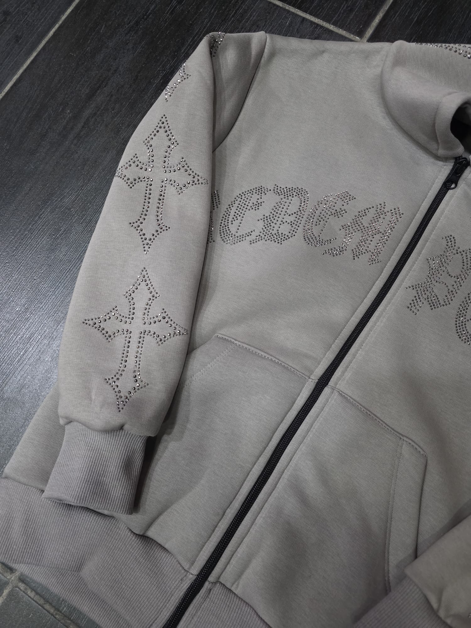 FELPA MOD ZIP SPIDER C