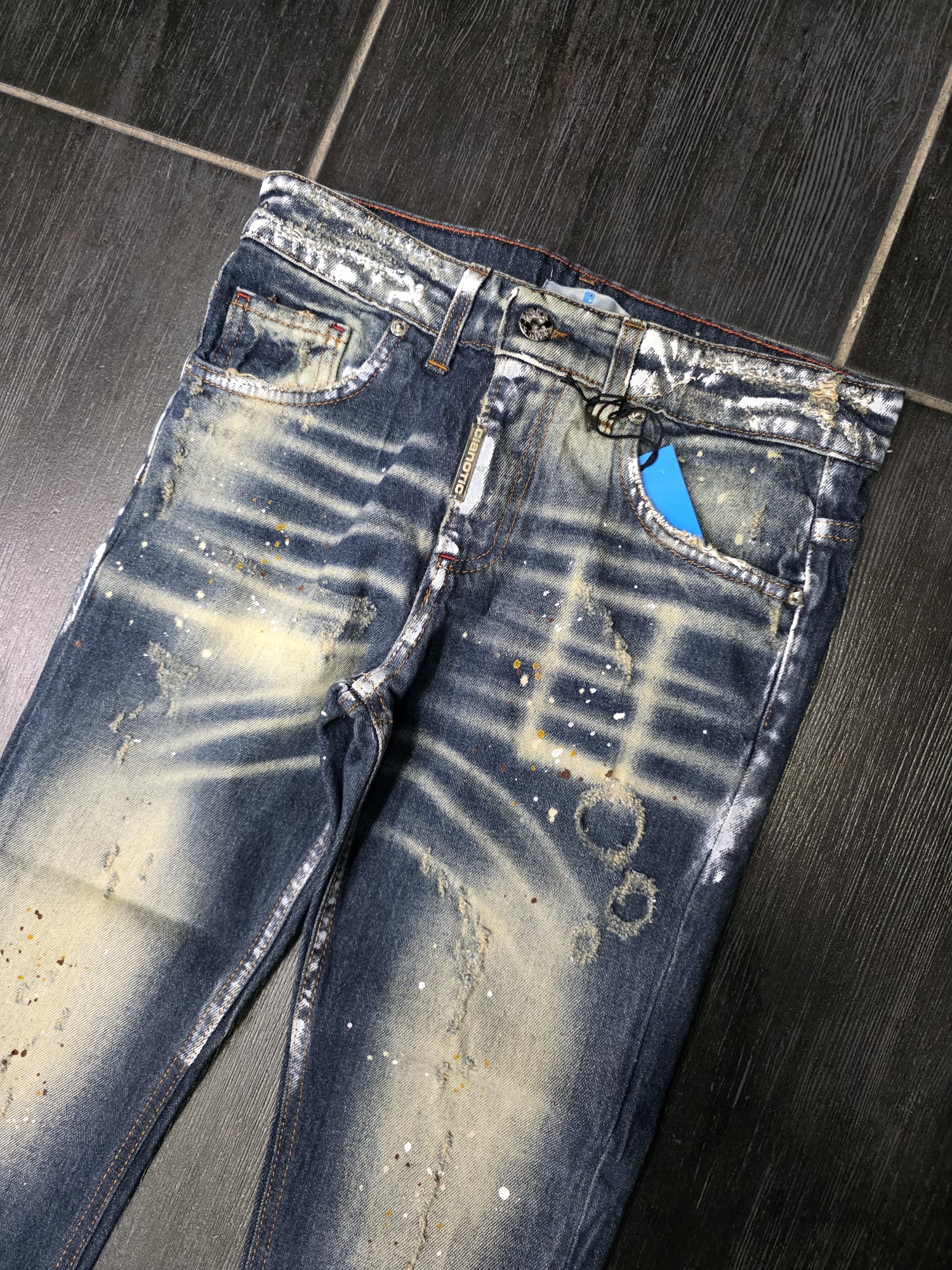JEANS MOD DS HARRY BLUE SABBIATO
