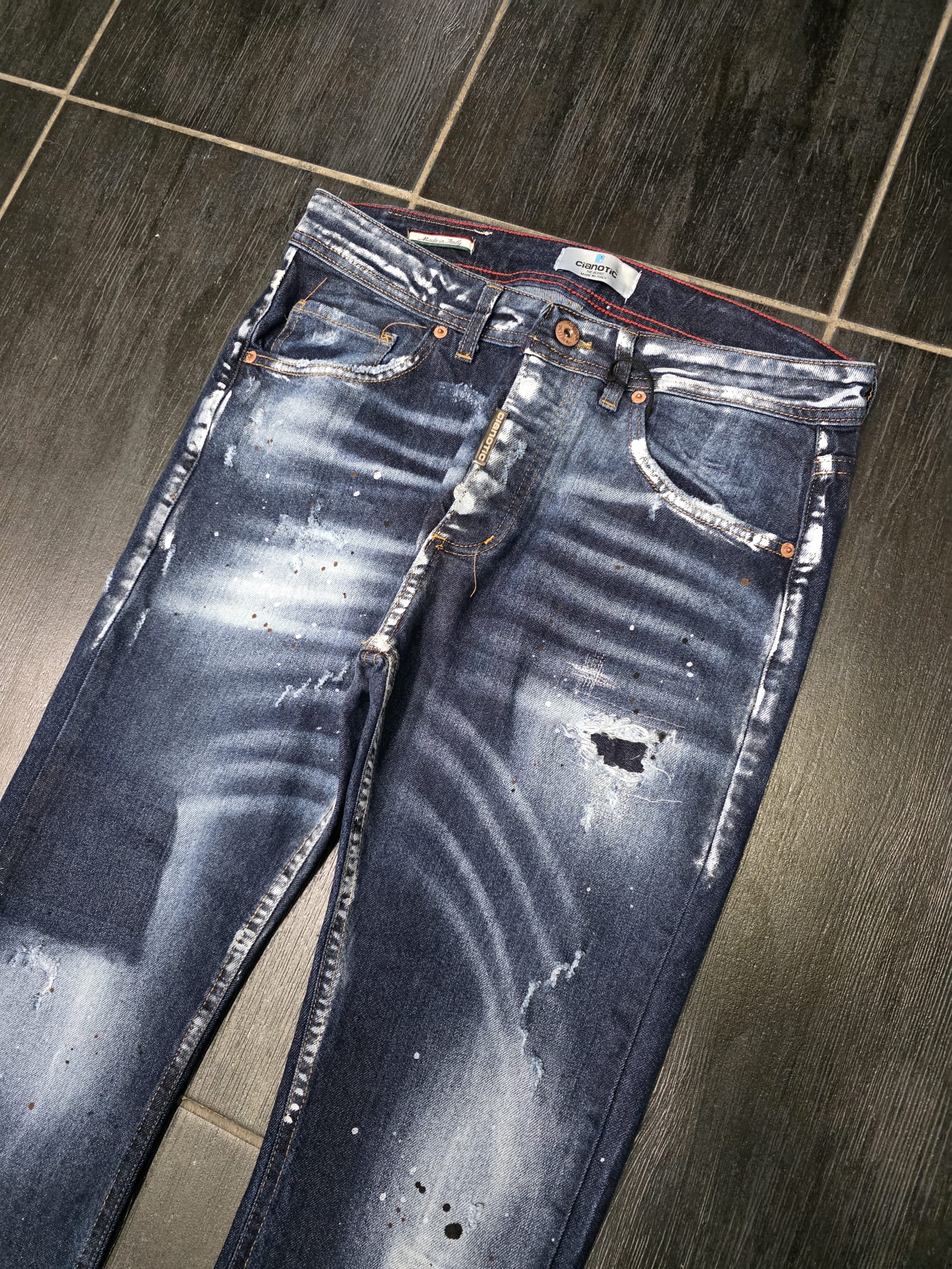 JEANS MOD REM BLUE