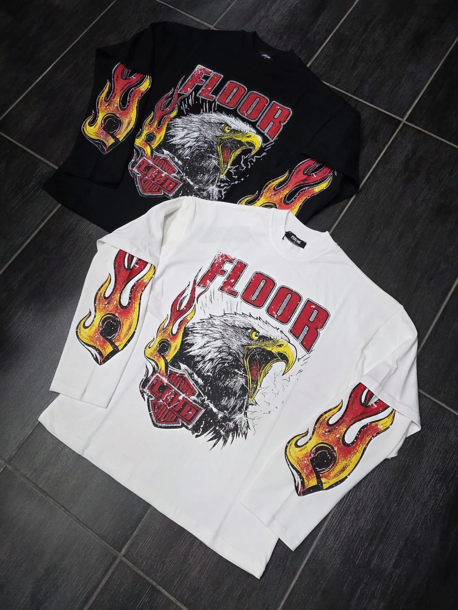 T-SHIRT MOD FLOOR  LONG SLEEVE