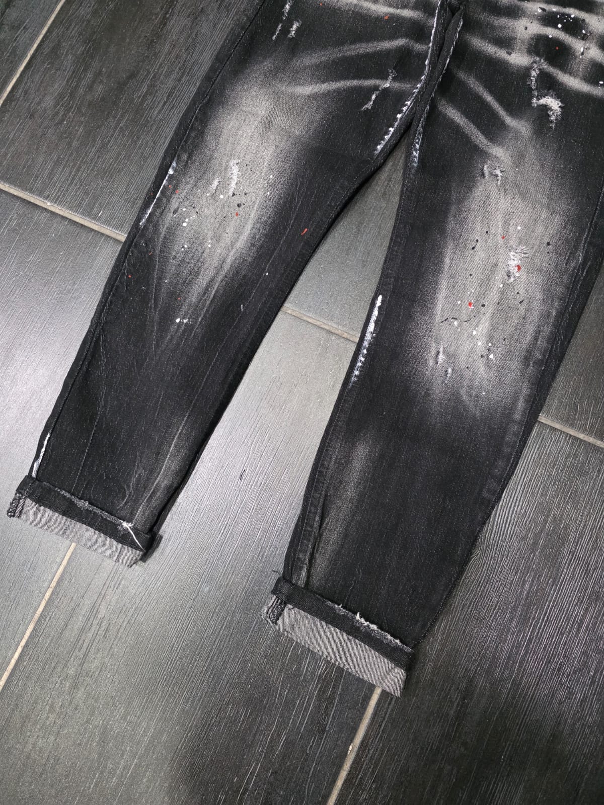 JEANS MOD SPARTAN BLACK