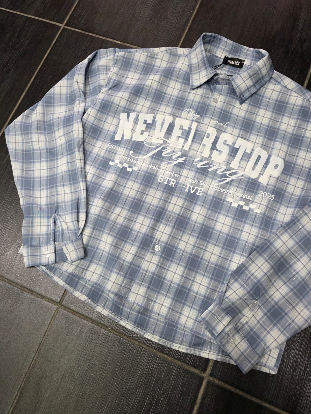 CAMICIA MOD NEVER STOP