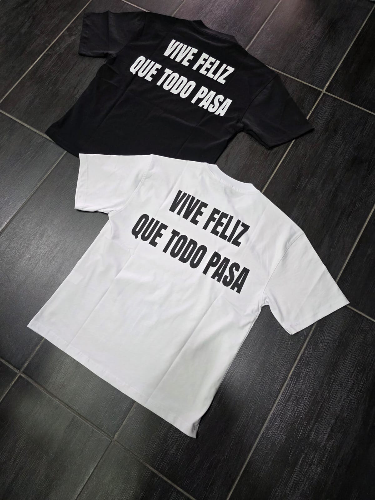 T-Shirt mod VIVE FELIZ