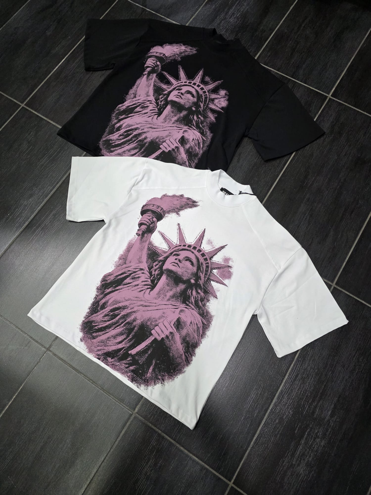 T-Shirt AMERICAN 4071 USA ROSA