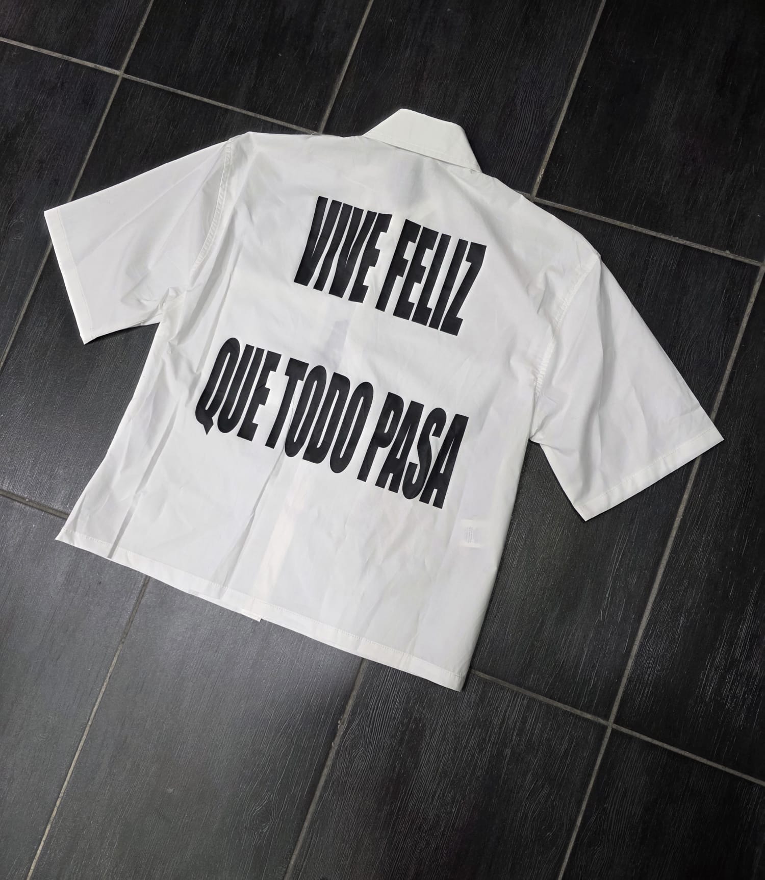 CAMICIA MOD VIVE FELIZ