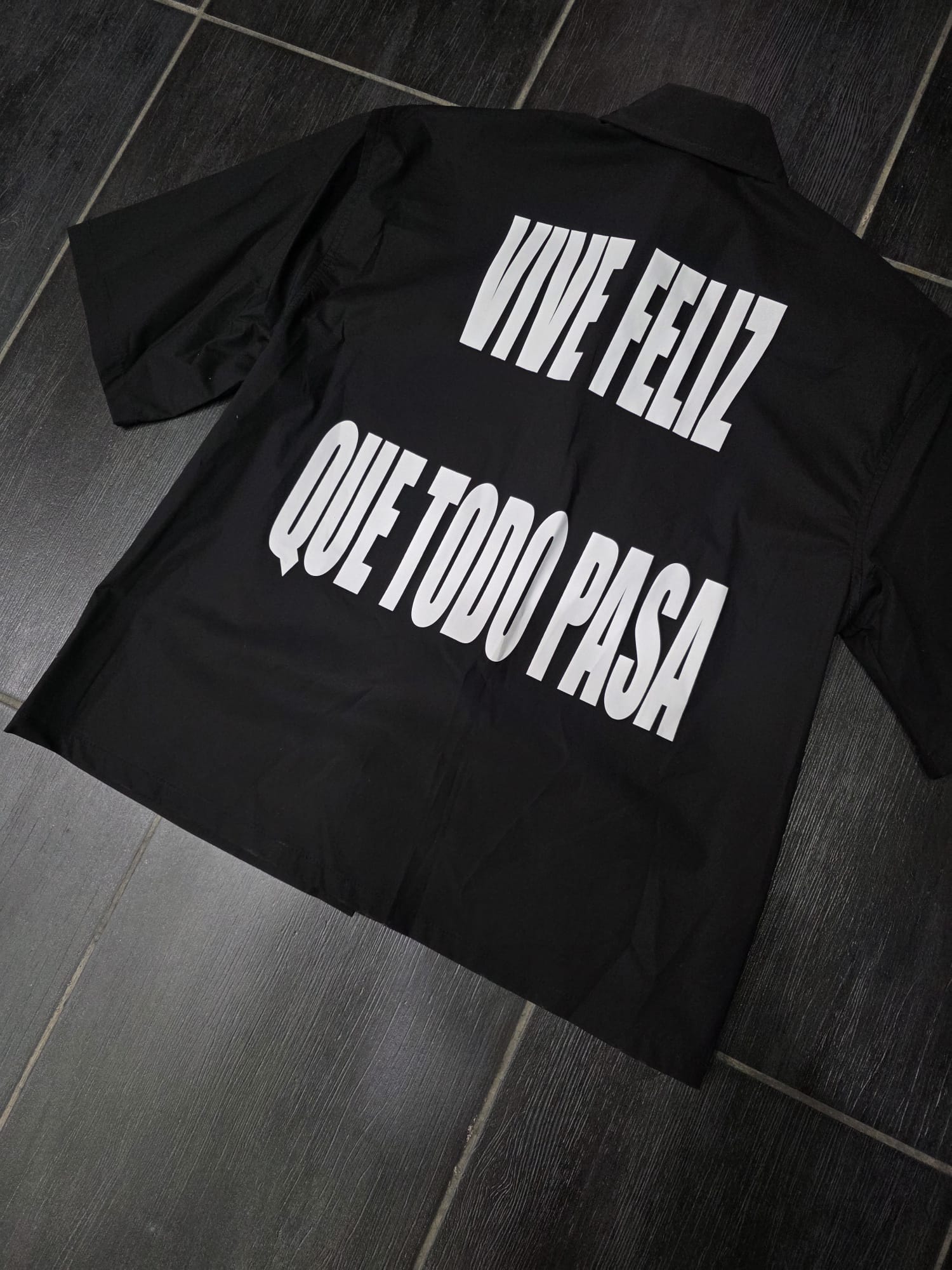 CAMICIA MOD VIVE FELIZ