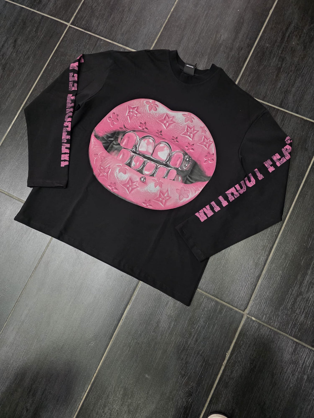 T-SHIRT  LONG SLEEVE MOD BOCCA UOMO