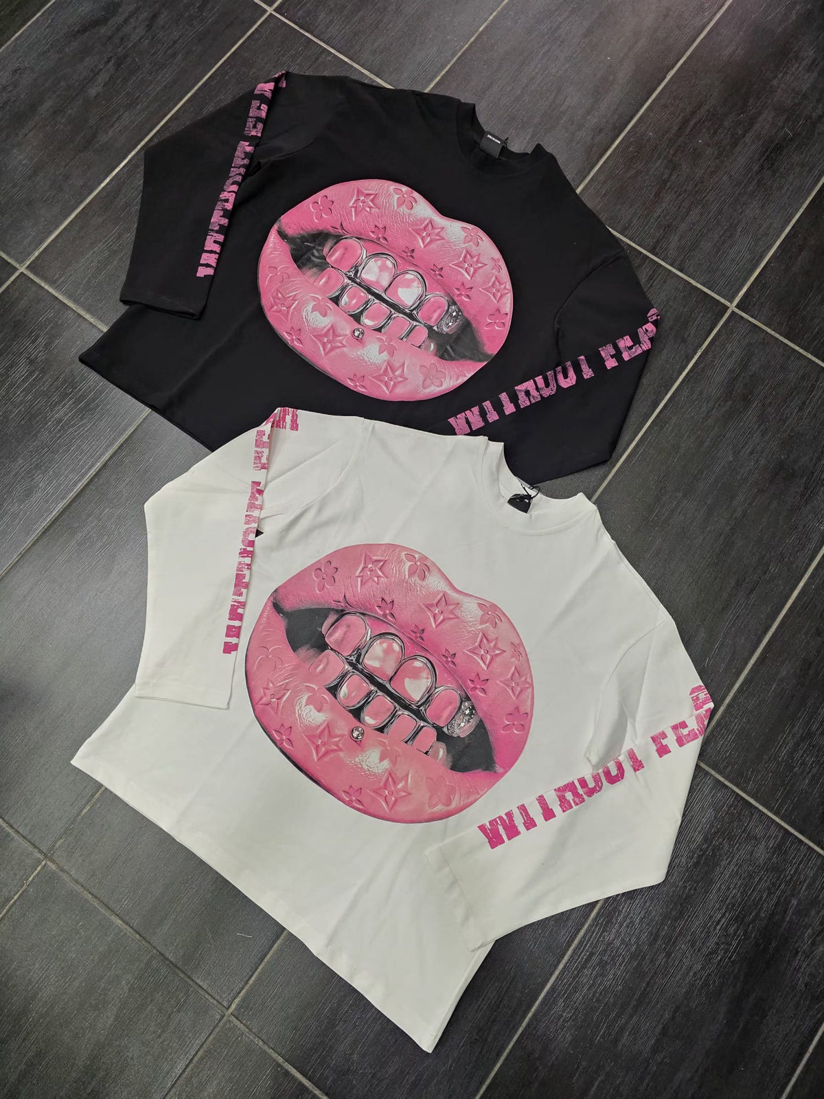 T-SHIRT  LONG SLEEVE MOD BOCCA UOMO