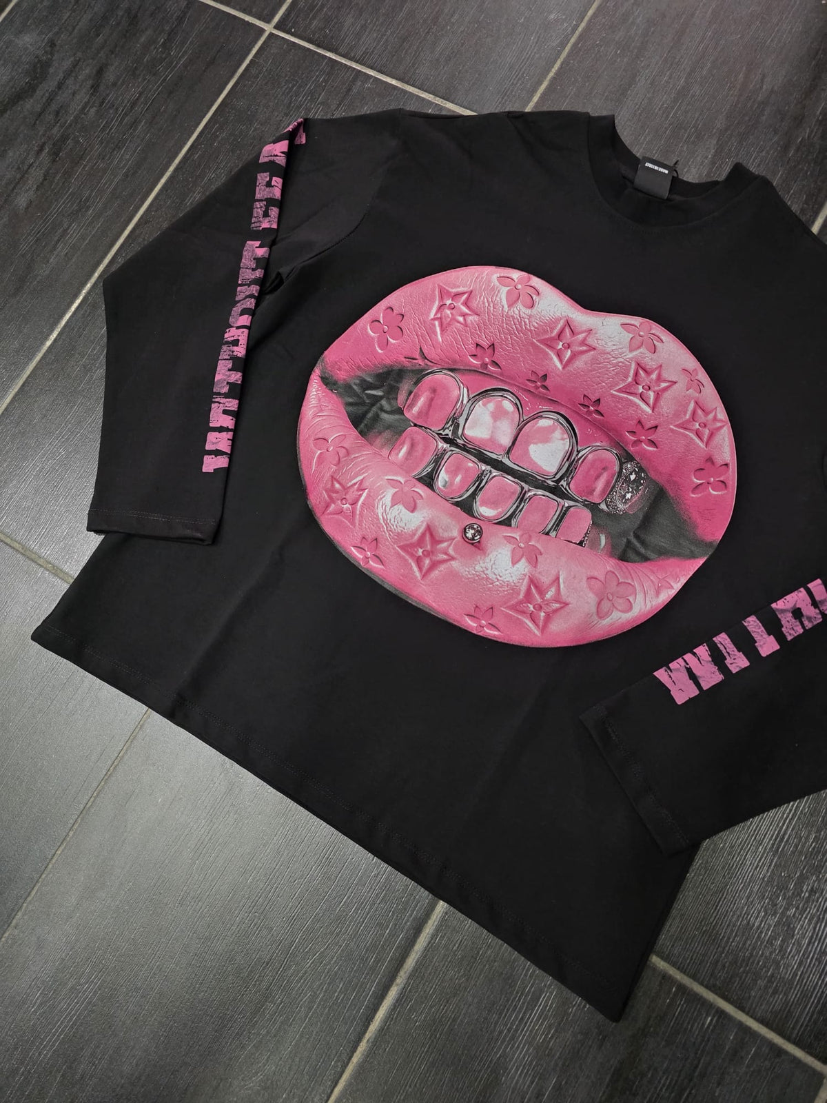 T-SHIRT  LONG SLEEVE MOD BOCCA UOMO