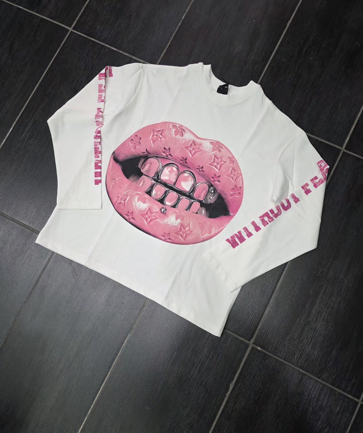 T-SHIRT  LONG SLEEVE MOD BOCCA UOMO