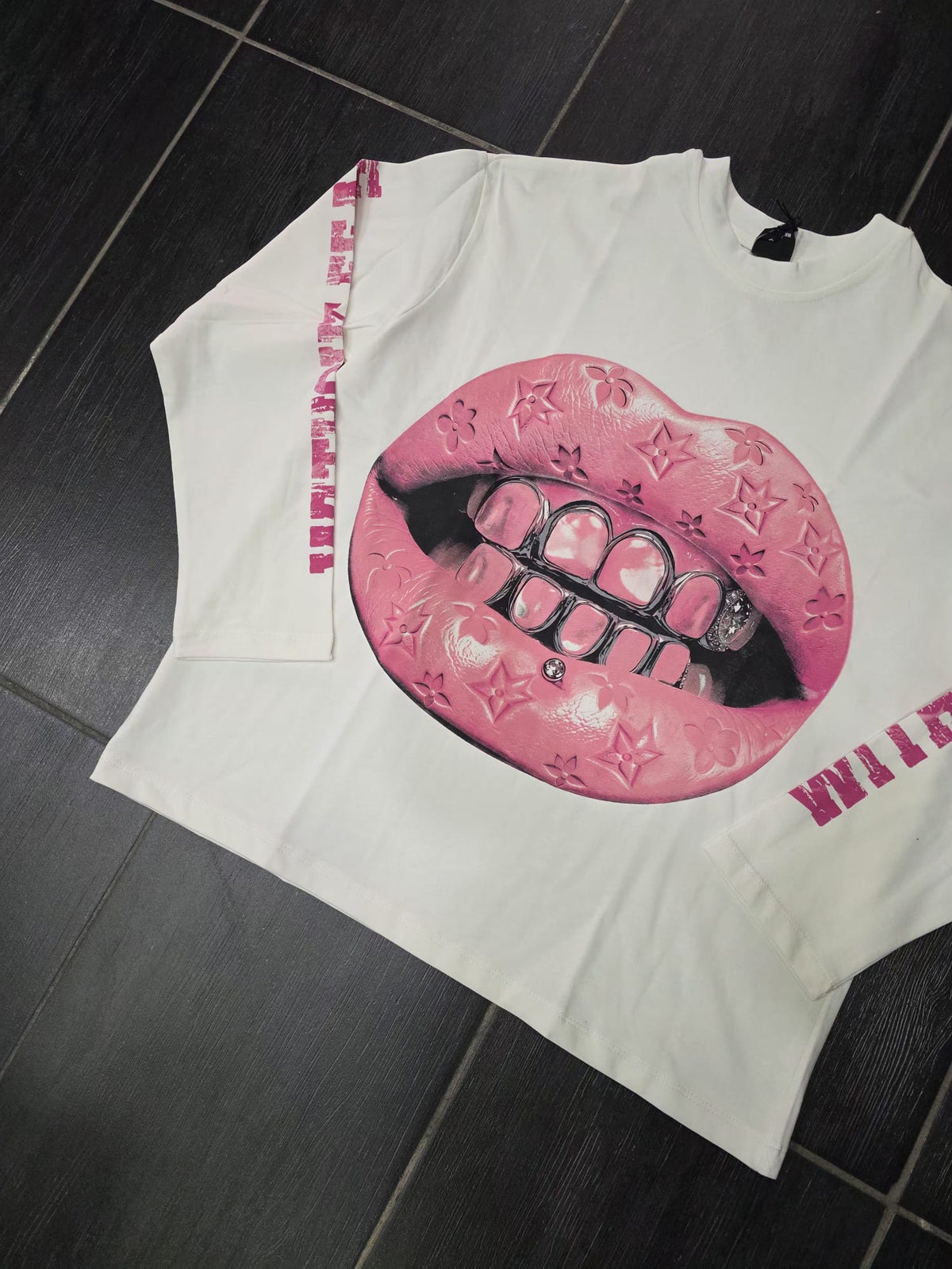 T-SHIRT  LONG SLEEVE MOD BOCCA UOMO