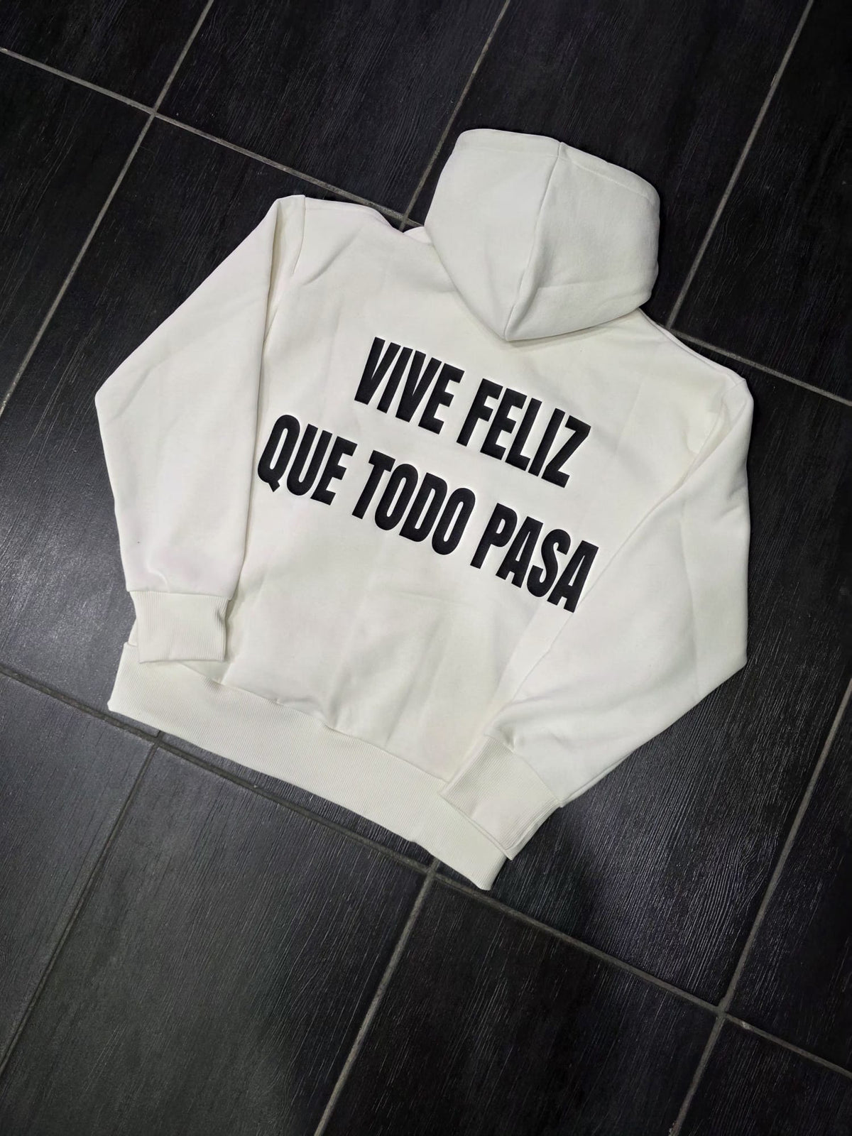 FELPA MOD VIVE FELIZ