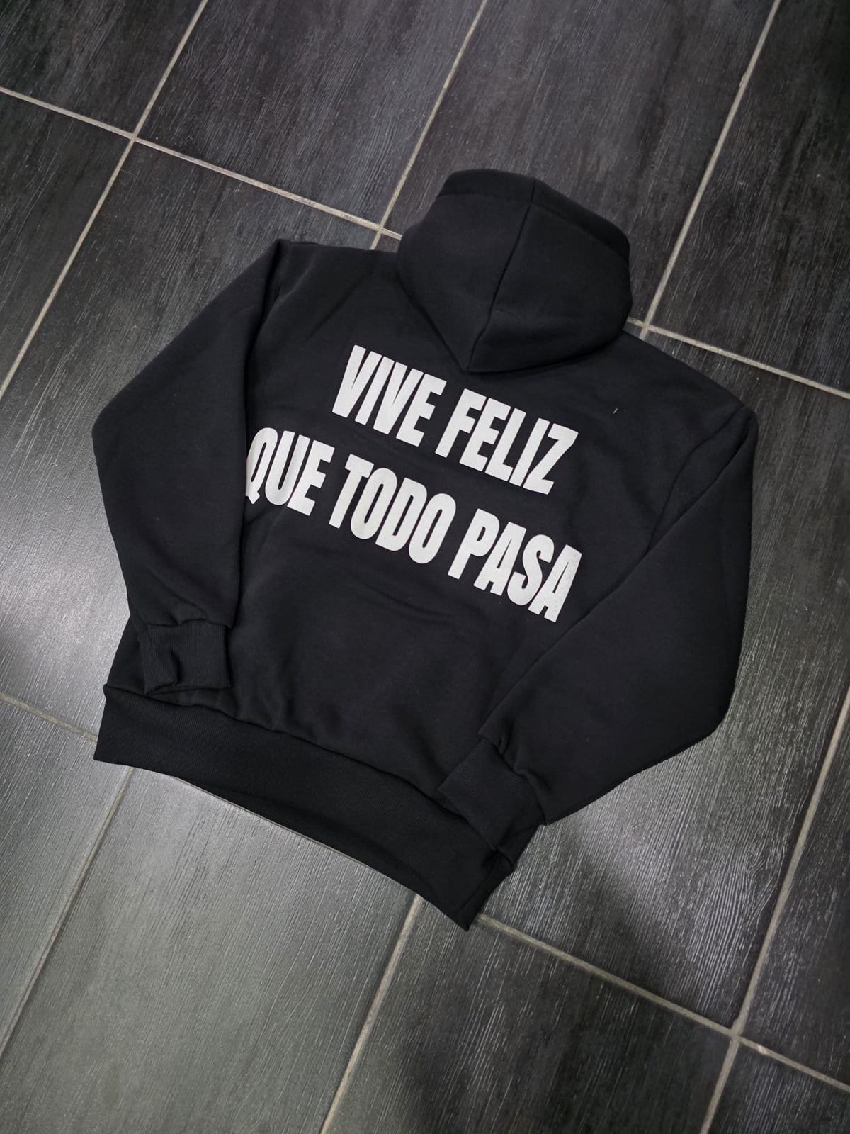 FELPA MOD VIVE FELIZ