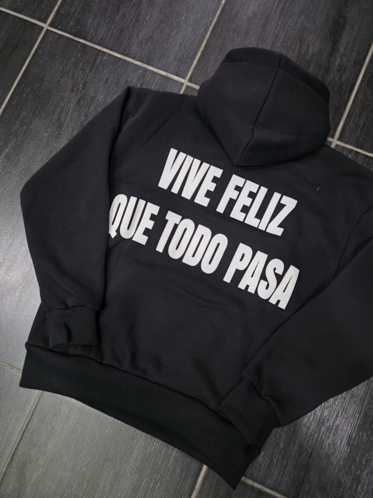 FELPA MOD VIVE FELIZ