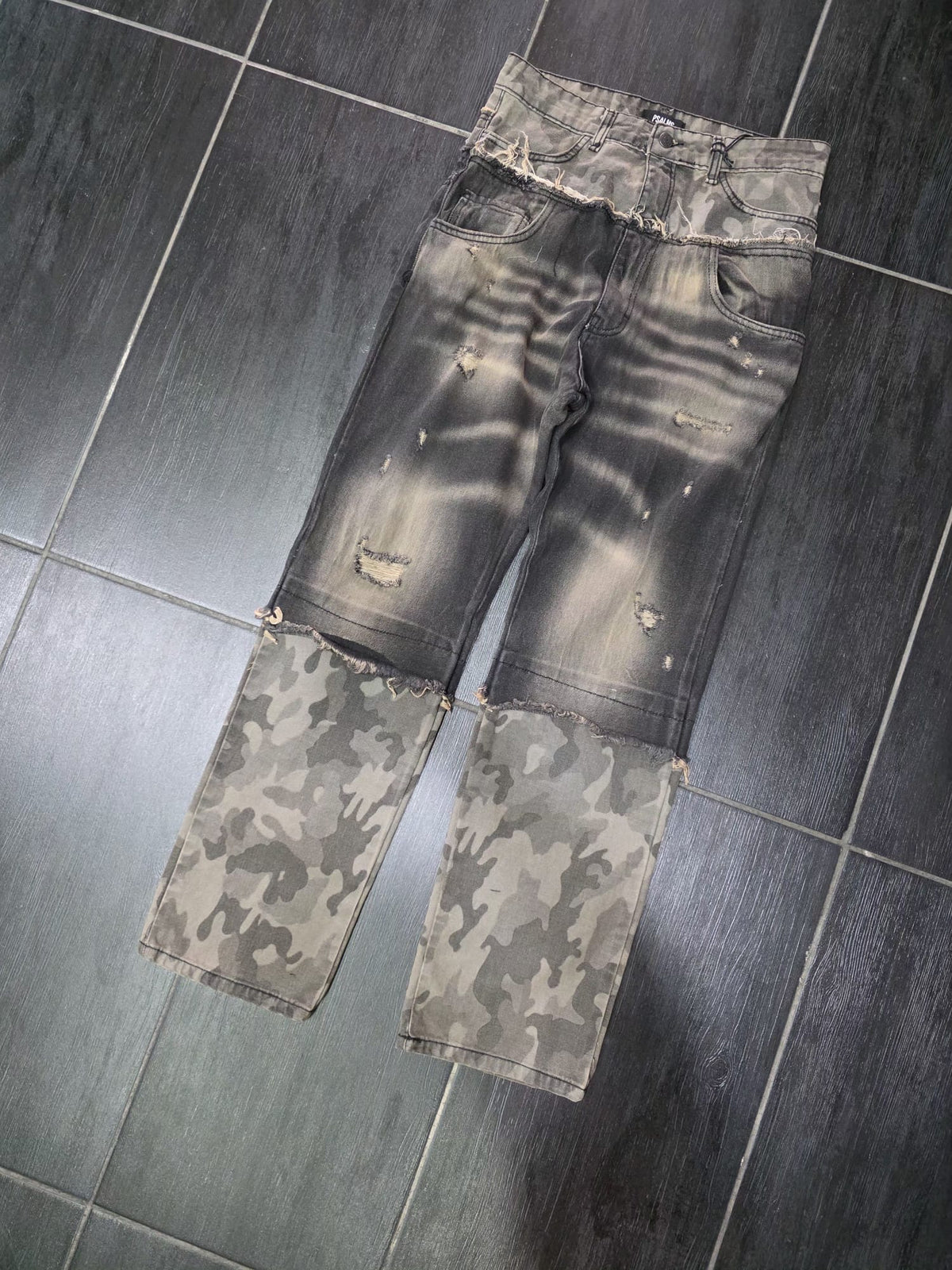 JEANS  MOD military  nero 1006
