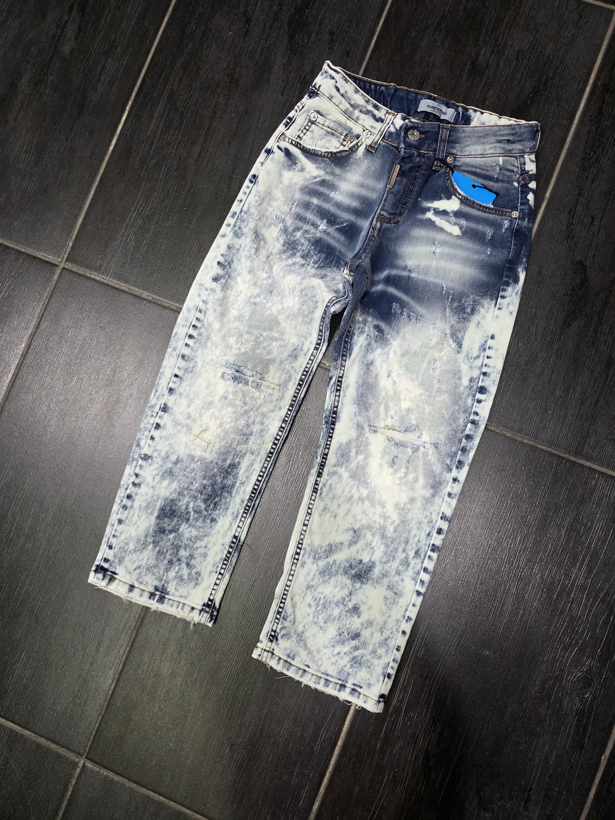 JEANS MOD BAGGY STARK BLU