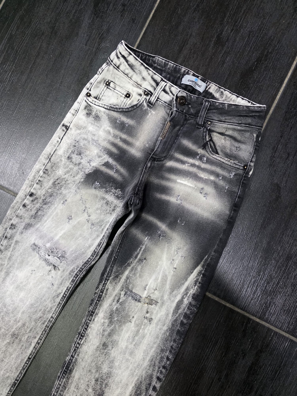 JEANS MOD BAGGY STARK BLACK