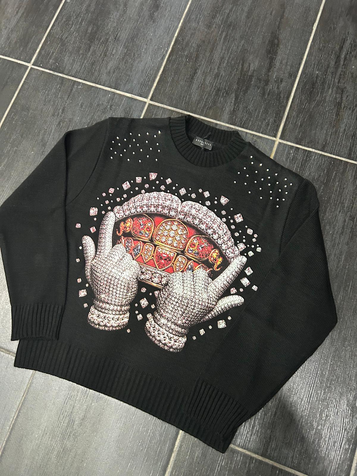 MAGLIONE MOD BOCCA DIAMOND 1106