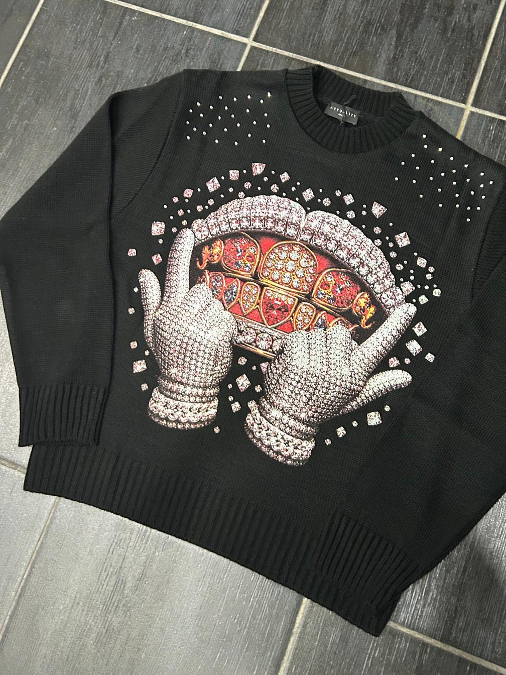MAGLIONE MOD BOCCA DIAMOND 1106