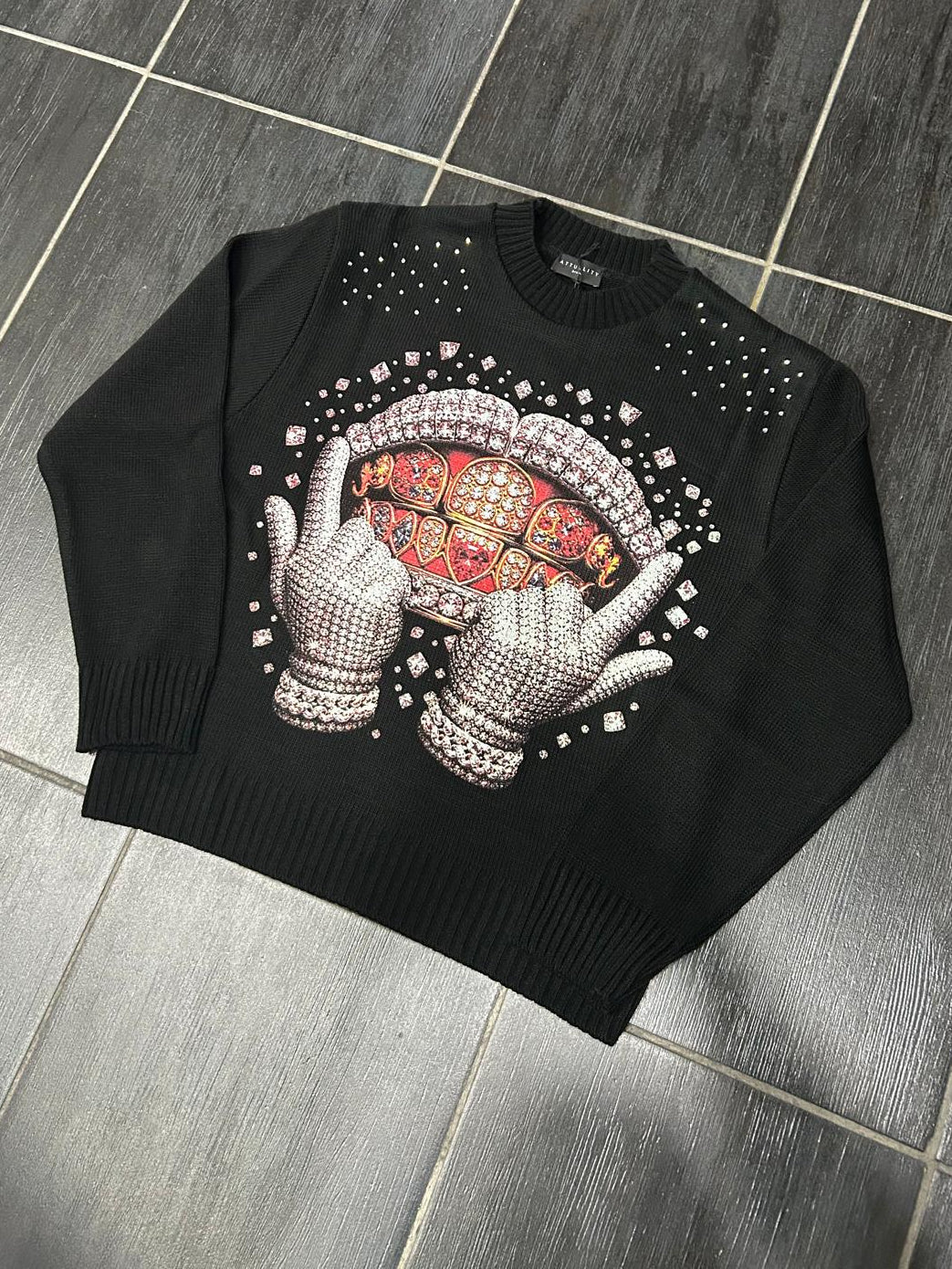 MAGLIONE MOD BOCCA DIAMOND 1106