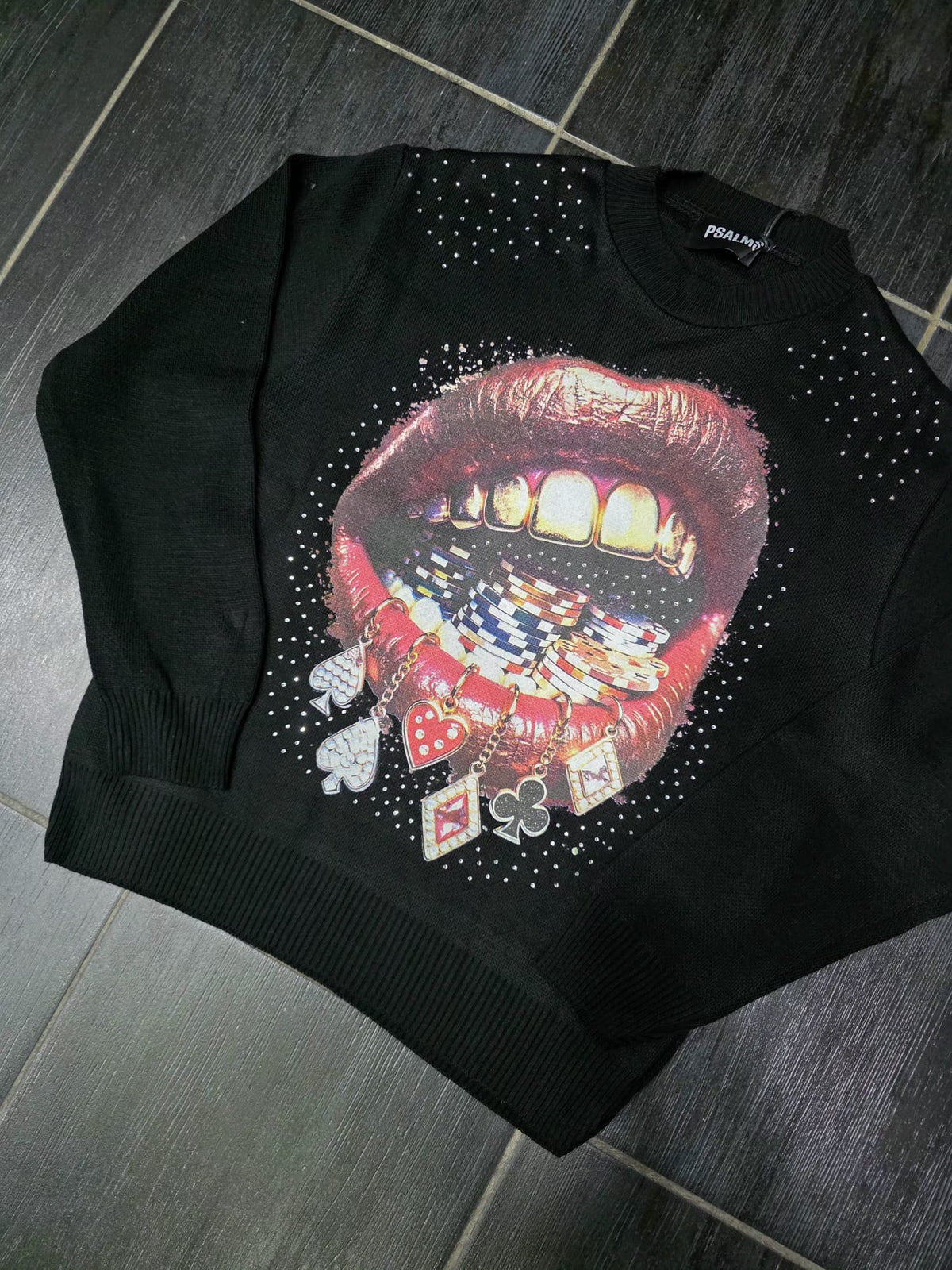 MAGLIONE MOD BOCCA POKER