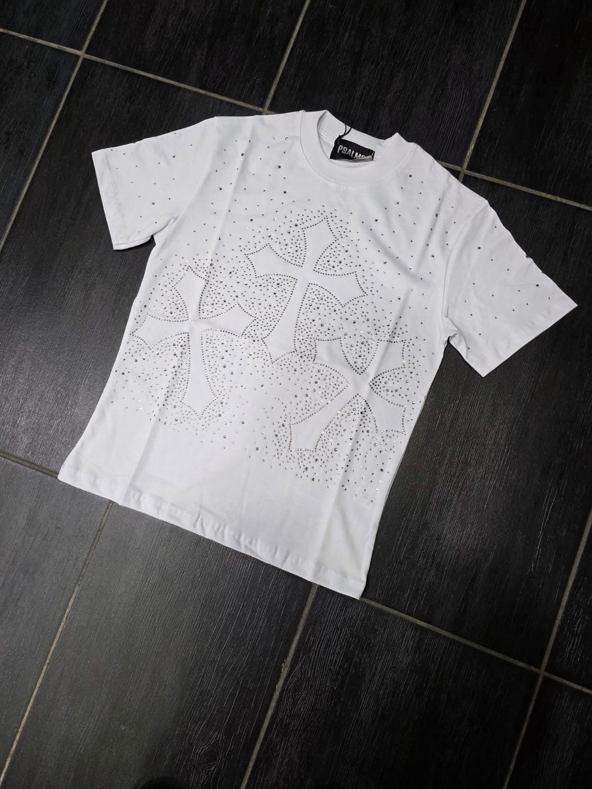 T-SHIRT MOD CROCI BRILLANTINI